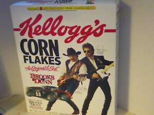 KELLOGGS CORN FLAKES 1996BROOKS & DUNN STAGE& TRACK 038000001277 