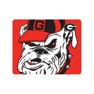  NCAA Georgia Bulldogs White Bulldog Mascot Full Color 