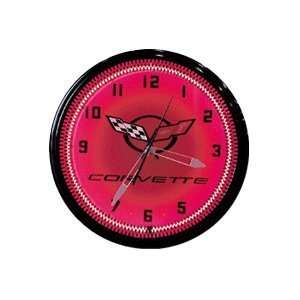 Corvette C5 Neon Clock 20