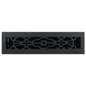  Cast Iron Floor Register with Louvers   2 1/4 x 14 (3 3 