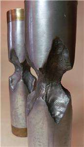   sculptural candle holders metal mid century modern sculpture brutalist