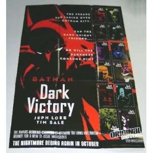 Giant 39 by 26 Batman Dark Victory 1999 DC Comics Promotional Poster