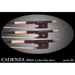 Cadenza Silver Mounted Carbon Fiber Cello Bow Model 304 
