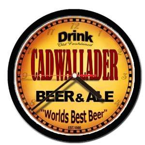  CADWALLADER beer and ale cerveza wall clock Everything 