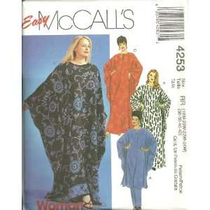  Womens Caftan In Two Lengths And Pants McCalls Sewing Pattern 