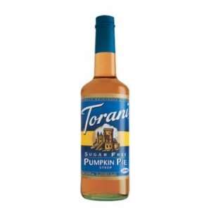 Torani Sugar Free Syrup, Pumpkin Pie, 25.4 Ounce Bottles (Pack of 3)