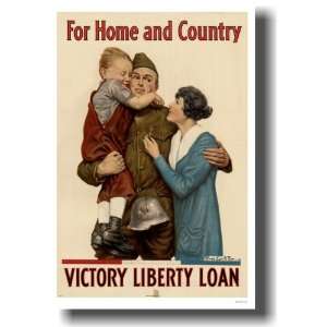  For Home and Country   Victory Liberty Loan   Vintage 