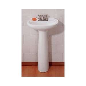  Cheviot Mini Fiore Pedestal Sink 613W 1 White