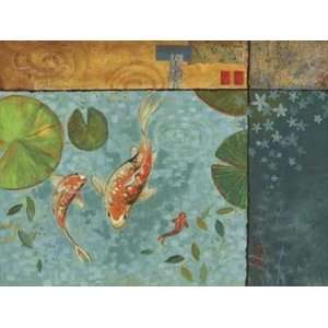 Koi Pond Serenity II   Poster by Studio voltaire (13x17 