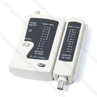 NS 468B LAN Network Cable Wire RJ45 BNC Tester Test New  