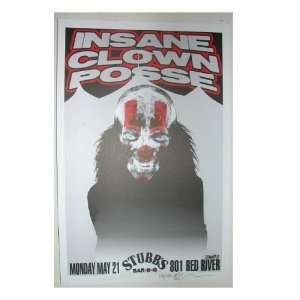 Insane Clown Posse Poster Handbill Stubbs Austin