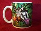 sakura jungle by stephanie stouffer black zebra mug 3 1