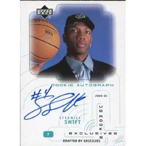   Rookie Exclusives Auto #SS Stromile Swift Sports Collectibles