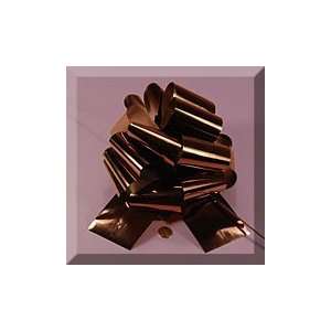   50ea   8 Metallic Chocolate Pull String Bow