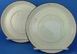 Midwinter England Stonehenge 2 Saucers Only Brown Beige  
