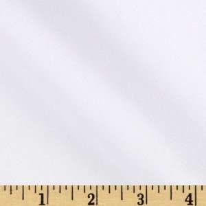  54 Wide Stretch Cotton Herringbone White Fabric By The 