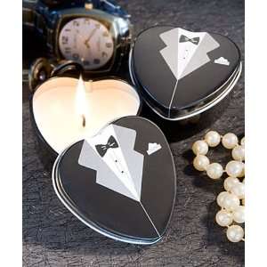   / Wedding Favors  Stylish Tux Design Travel Candles (50   99 items
