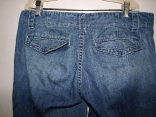AEROPOSTALE sz 5 / 6 Long Wide Leg AVERY blue Jeans  
