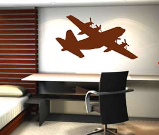 130 Military Army Airplane Wall Sticker Vinyl Decal 4  