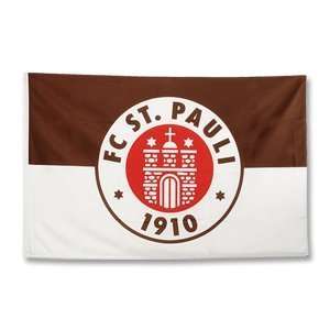  08 09 St.Pauli Skull Flag   30cm x 40cm