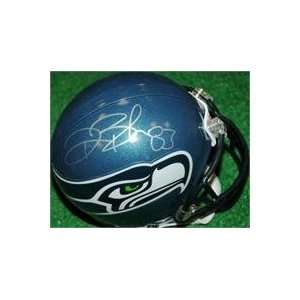   autographed Football Mini Helmet (Seattle Seahawks)
