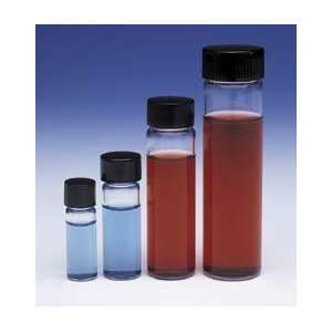  Amber Vials For Sample Vials, Borosilicate Glass, with 