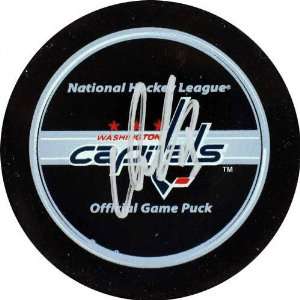  Alex Ovechkin Washington Capitals Autographed Hockey Puck 