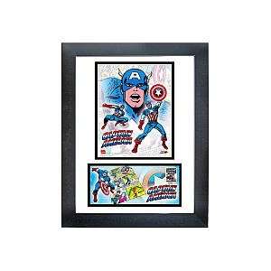  Captain America Framed Event Cover with Photo Toys 