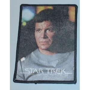  Vintage Star Trek 3x4 Patch Captain Kirk 