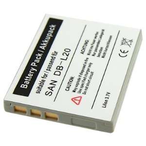   (DB L20) For Sanyo Xacti C1, C4, C5, C6, E6, E6U