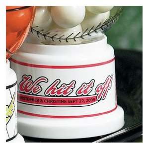  Baseball Gumball Machine Stickers   Wedding Favors   Many 