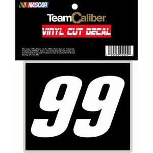 Carl Edwards #99 4 Square Number Decal