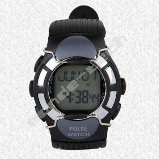   heart pulse rate calorie counter watch + monitor + stopwatch + alarm