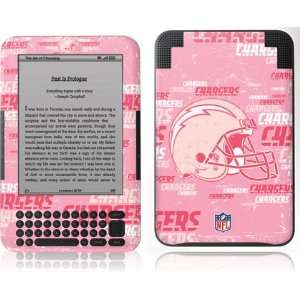  San Diego Chargers   Blast Pink skin for  Kindle 3 