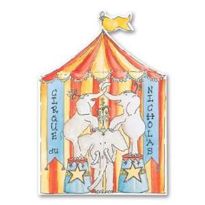 Circus Tent Birthday Invitation