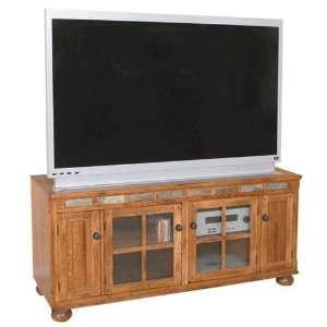  Arizona Rustic Oak 62 TV Stand Furniture & Decor