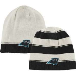 Carolina Panthers Cuffless Reversible Knit Hat  Sports 