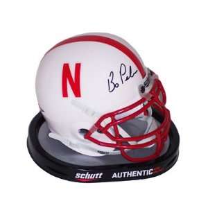  Nebraska Cornhuskers Pelini Signed Mini Helmet Sports 