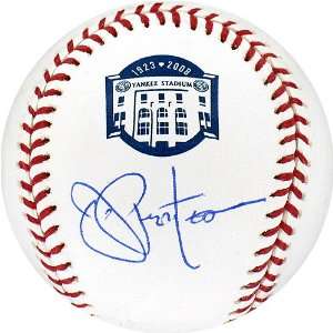  Joe Pepitone Autographed Ball   Yankee Stadium 