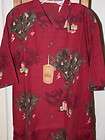 NEW TOMMY BAHAMA PARTRIDGE IN PALM XMAS CAMP SHIRT M