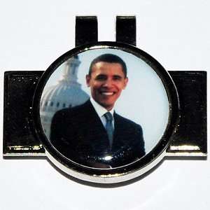  Metal Golf Ball Marker President Obama Venchinni c110 