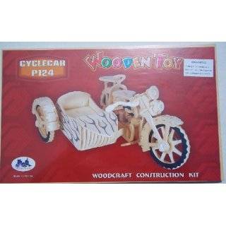 Woodcraft Construction Kit Cyclecar by Human Article