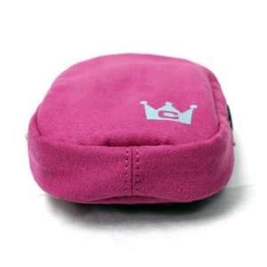  CaseCrown Faux Suede Storage Case (Fuschia) to Protect and 
