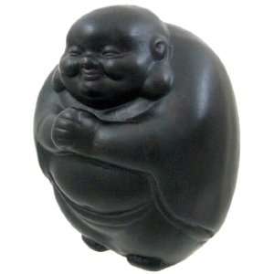    Laughing Happy Buddha Ceramic Statues 8.5 