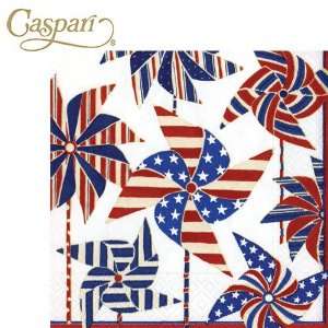  Caspari Paper Napkins 10500C Pinwheels Cocktail Napkins 