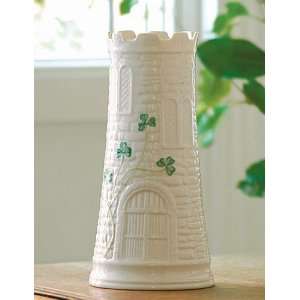  Belleek Castle Vase