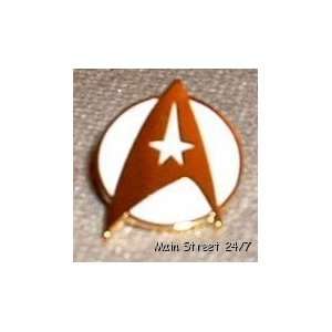  Star Trek Classic Movie White COMMAND Logo Metal PIN 