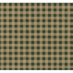  Green Gingham On Kraft Gift Wrapping Paper 24 X 6 