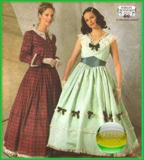 Southern Belle Gone with the Wind Dress Patterns 16 20  