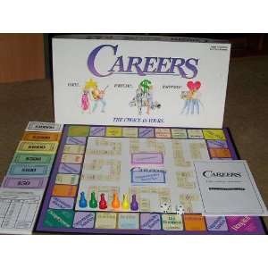 1992 Careers Board Game (Played only 1 time) Toys 